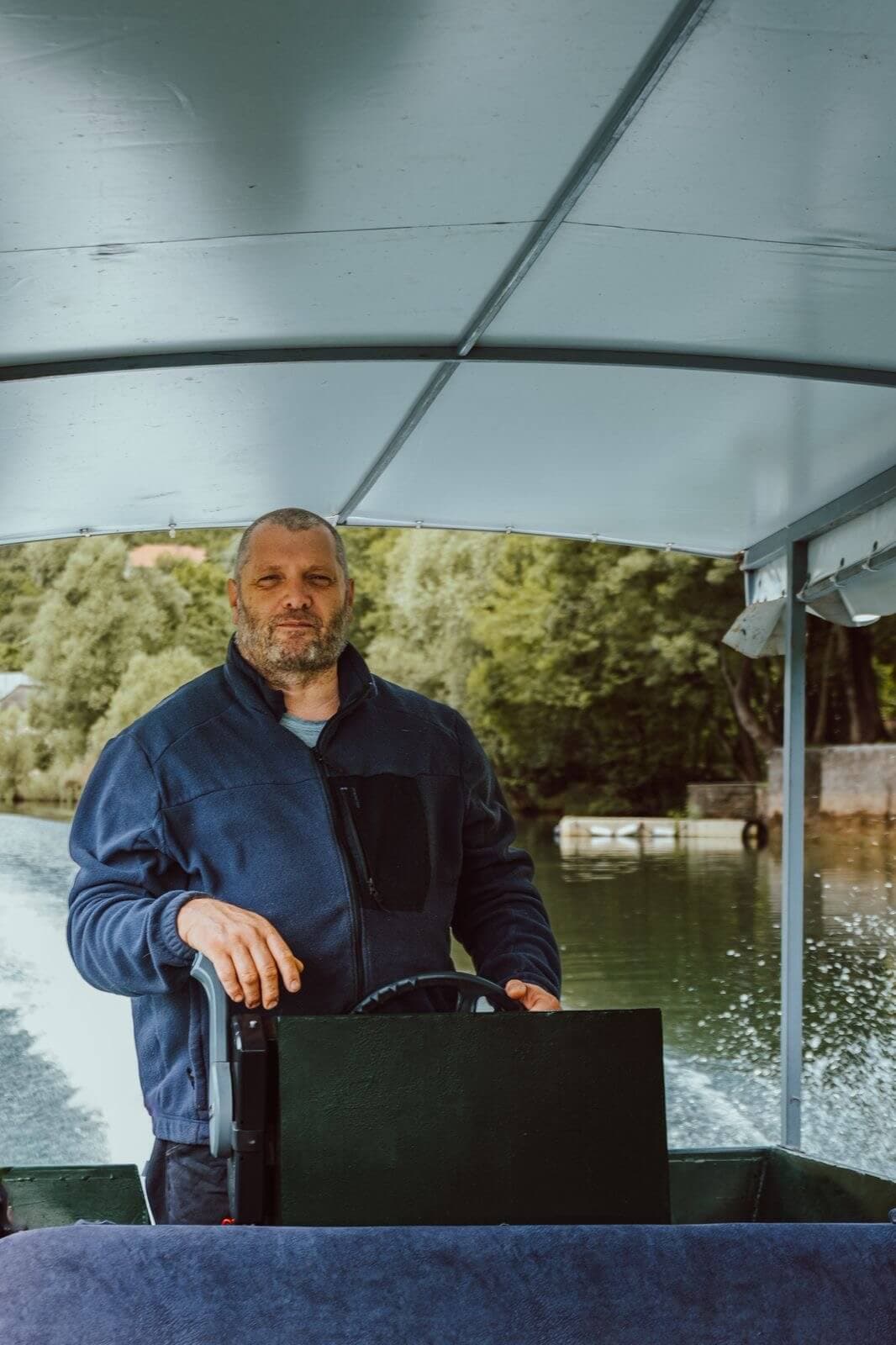 Kapitan Dusko na Jeziorze Szkoderskim